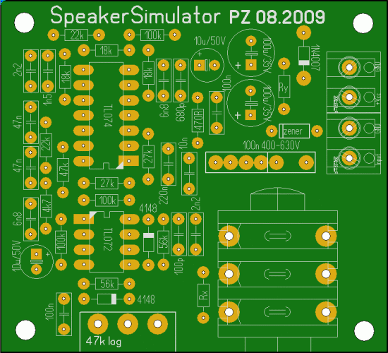 SE33 PCB components