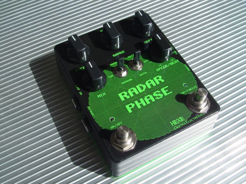 4/6/8 Stages Phaser/Vibrato pedal Radar Phase
