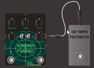 External tap tempo